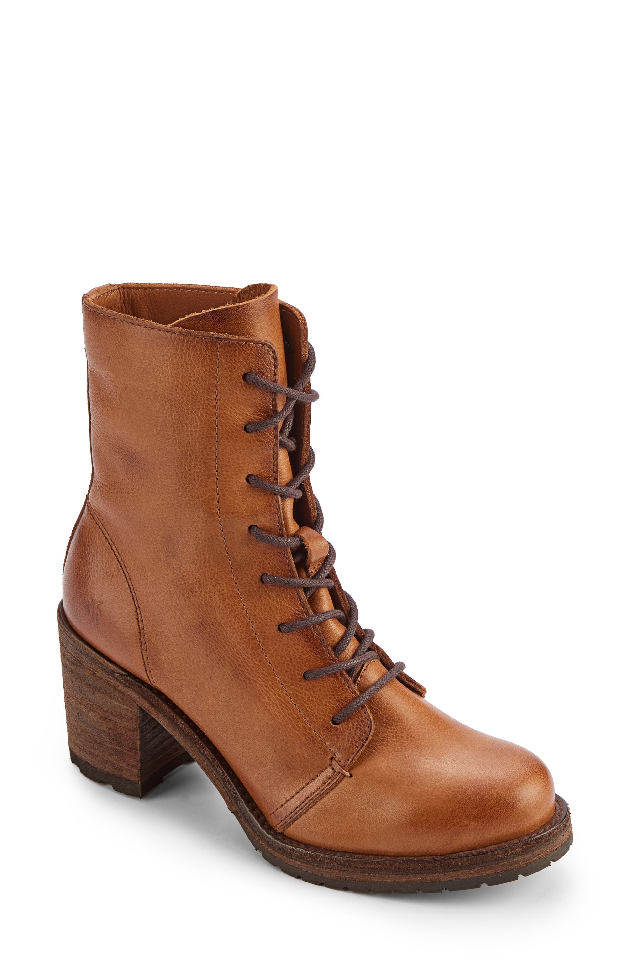 Karen Combat Boot, Main, color, CARAMEL - PALLIO