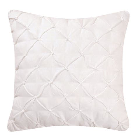 Diamond Tuck Accent Throw Pillow 17" x 17"