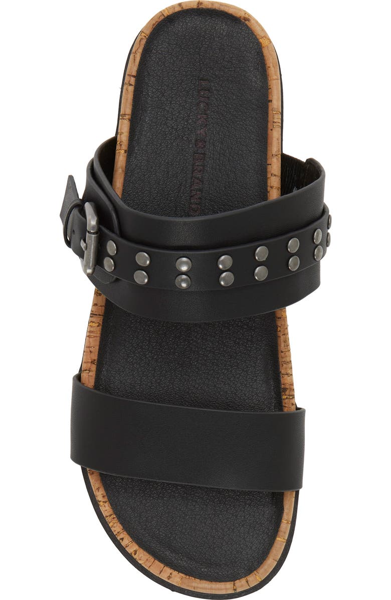 Lucky Brand Dineesa Studded Two-Strap Sandal, Alternate, color,