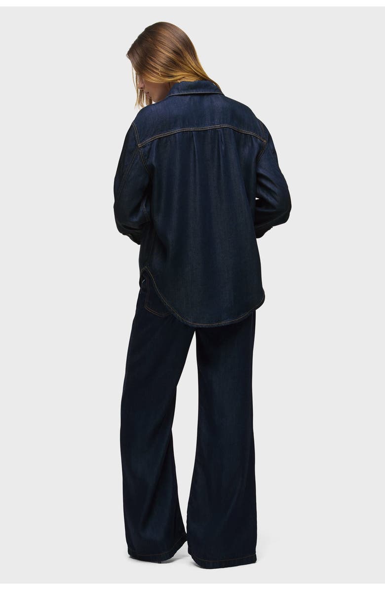 Hudson Jeans Oversized Button Down Shirt, Alternate, color, 