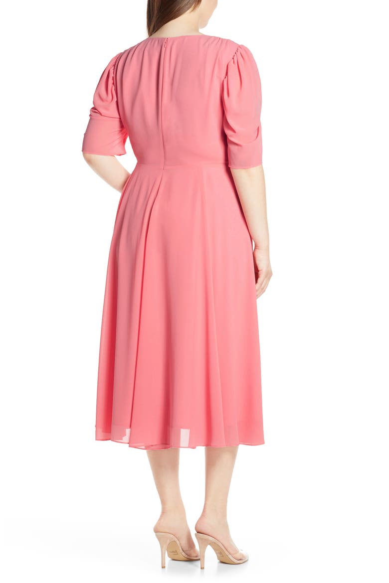 Romantic Dress, Alternate, color, PINK STRAWBERRY