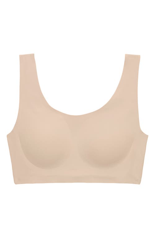 Thirdlove Smoothing Scoop Wireless Bralette In Brown