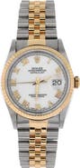 Pre-Owned Rolex Oyster Perpetual Datejust Automatic Watch Stainless Steel and Yellow Gold 36