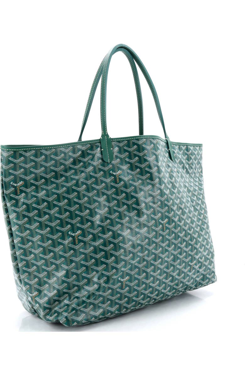 Pre-Owned Goyard Saint Louis Tote Coated Canvas GM, Alternate, color, Green