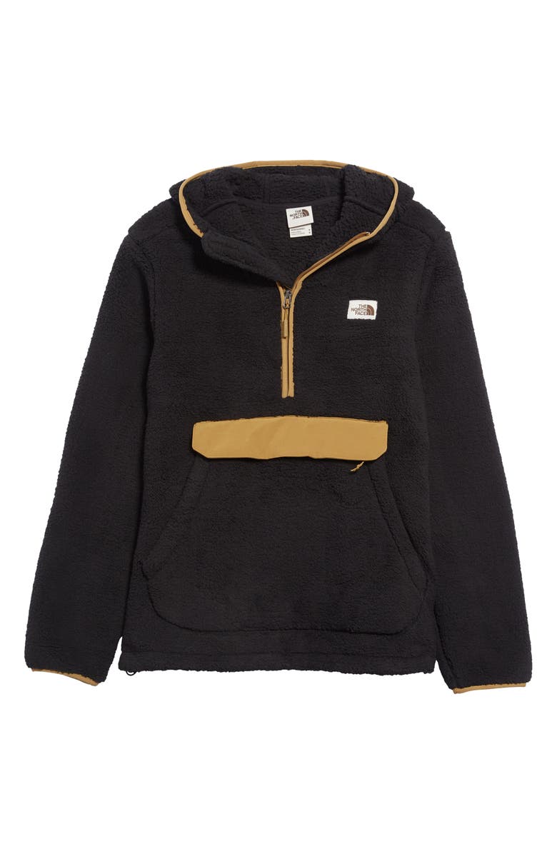The North Face Campshire Faux Fur Pullover Hoodie, Alternate, color,