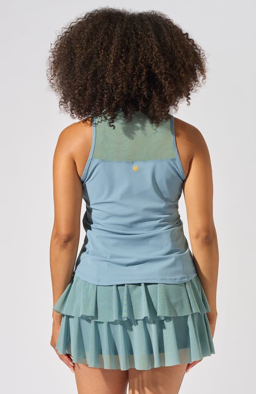 Bobbe Active Love All Tank In Blue