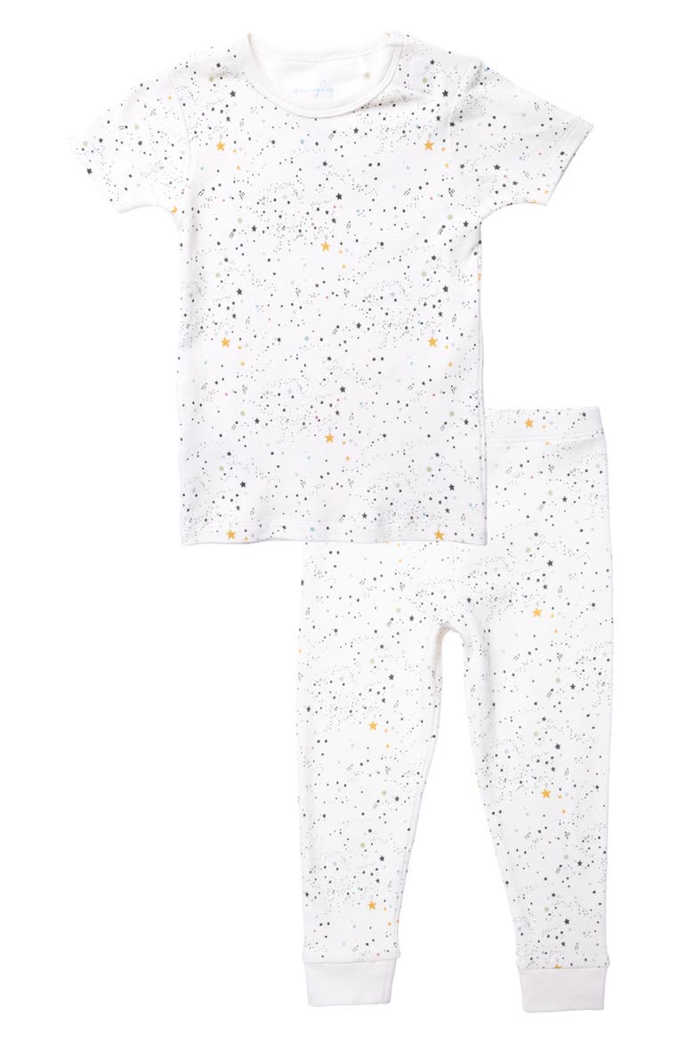 Kids' Stardust Printed Magnetic Pajamas, Main, color, STARDUST