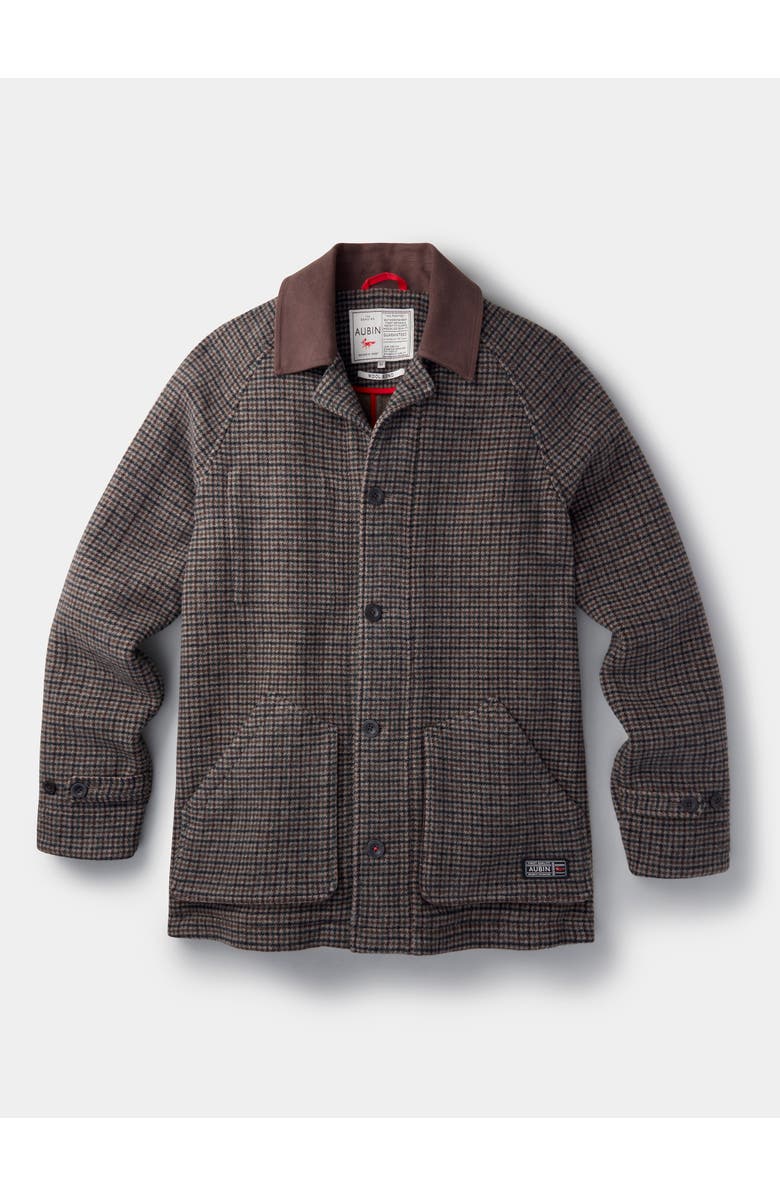 Aubin Lockwood Wool Barn Jacket, Alternate, color, Mini Check