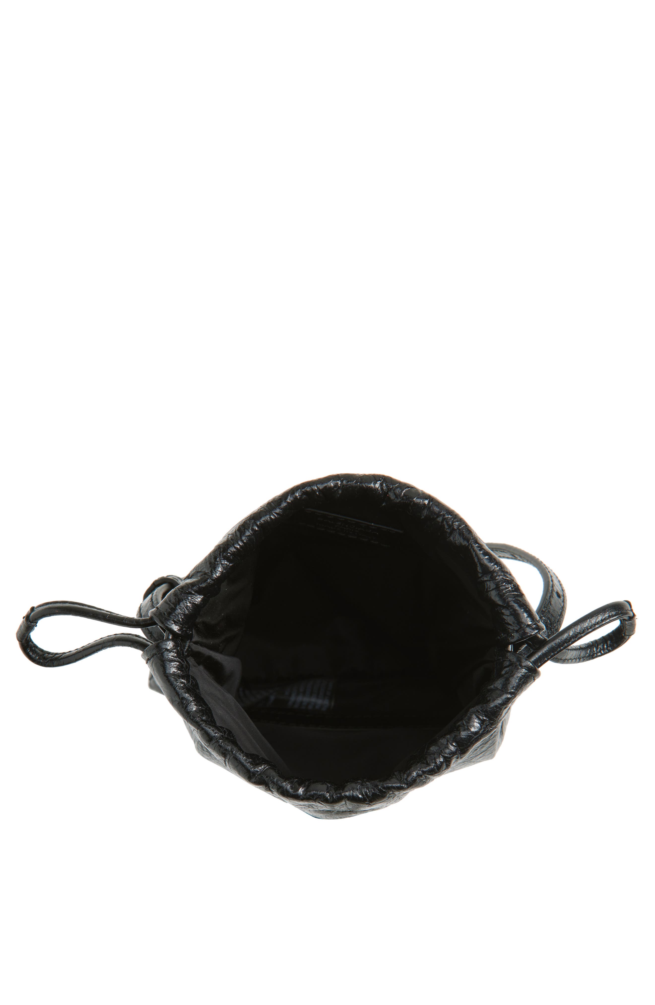 Balenciaga Shopper Phone Holder, Alternate, color, 1090 Black/ L White