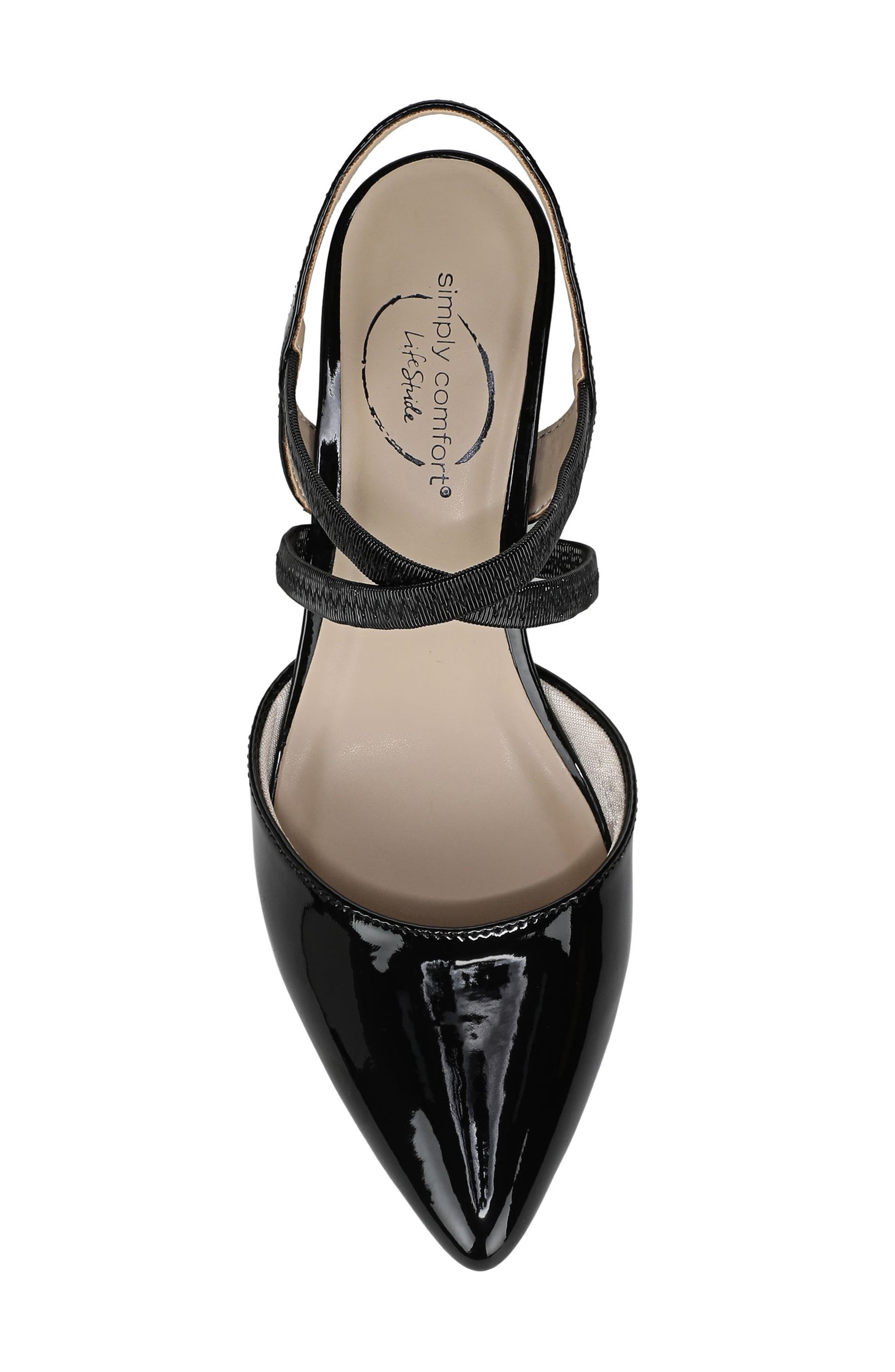 LifeStride Marcella Slingback Pump, Alternate, color, Black