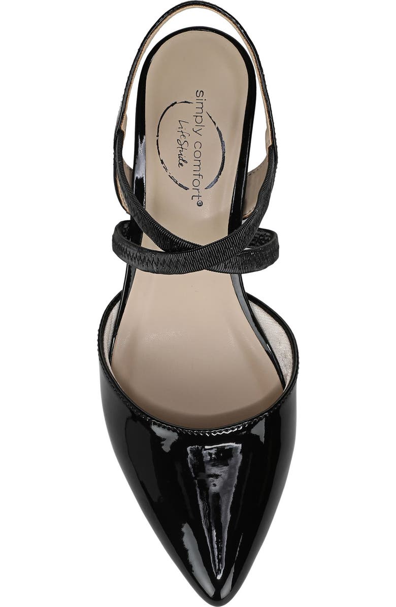 LifeStride Marcella Slingback Pump, Alternate, color, Black