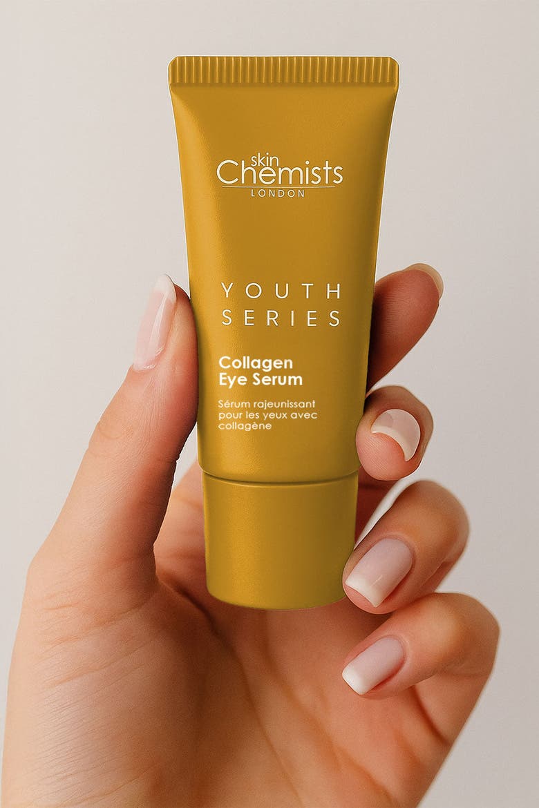 Youth Series 2% Collagen Eye Serum 15ml for Loss of Firmness, Anti-Aging, Alternate, color, White