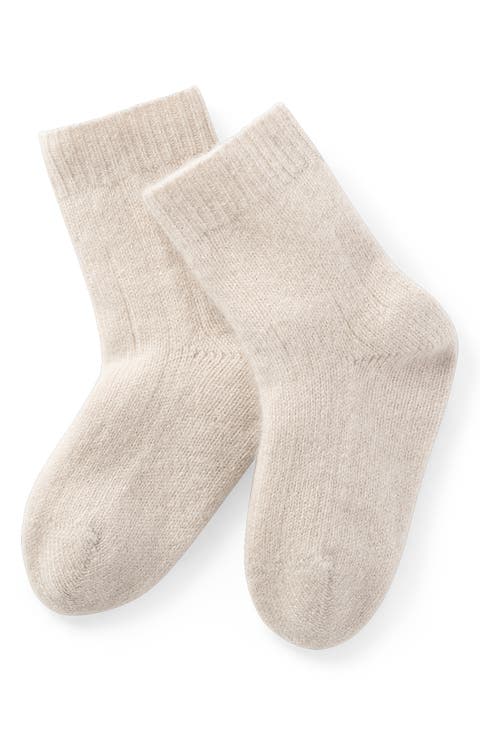 Cashmere Blend Crew Socks (Baby)