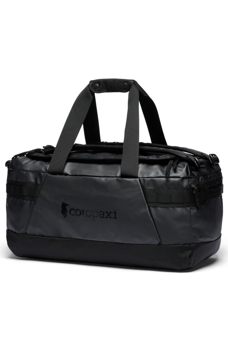 Cotopaxi Allpa Getaway 55L Duffel, Main, color, Cotopaxi Black