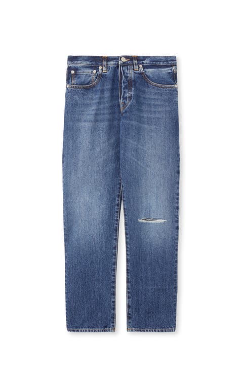 965 John Stone Wash 5-Pocket Denim Trousers