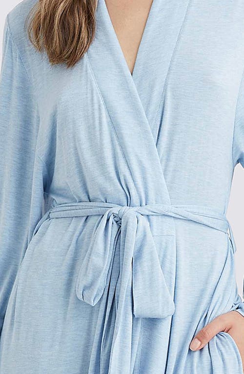 Papinelle Kate Stretch Modal Maxi Robe In Blue
