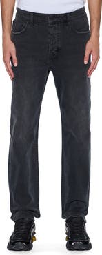 Ksubi Hazlow 3rd Degree Black Straight Leg Jeans