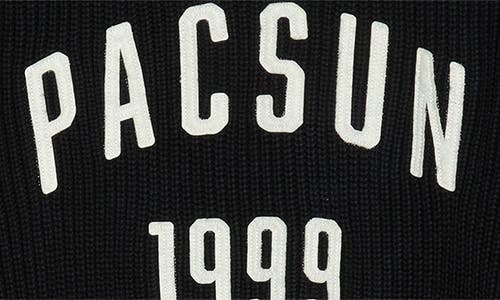 Pacsun Oversize 1999 Cotton Sweater In Black