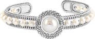 EFFY Sterling Silver Cultured Freshwater Pearl Cuff Bracelet