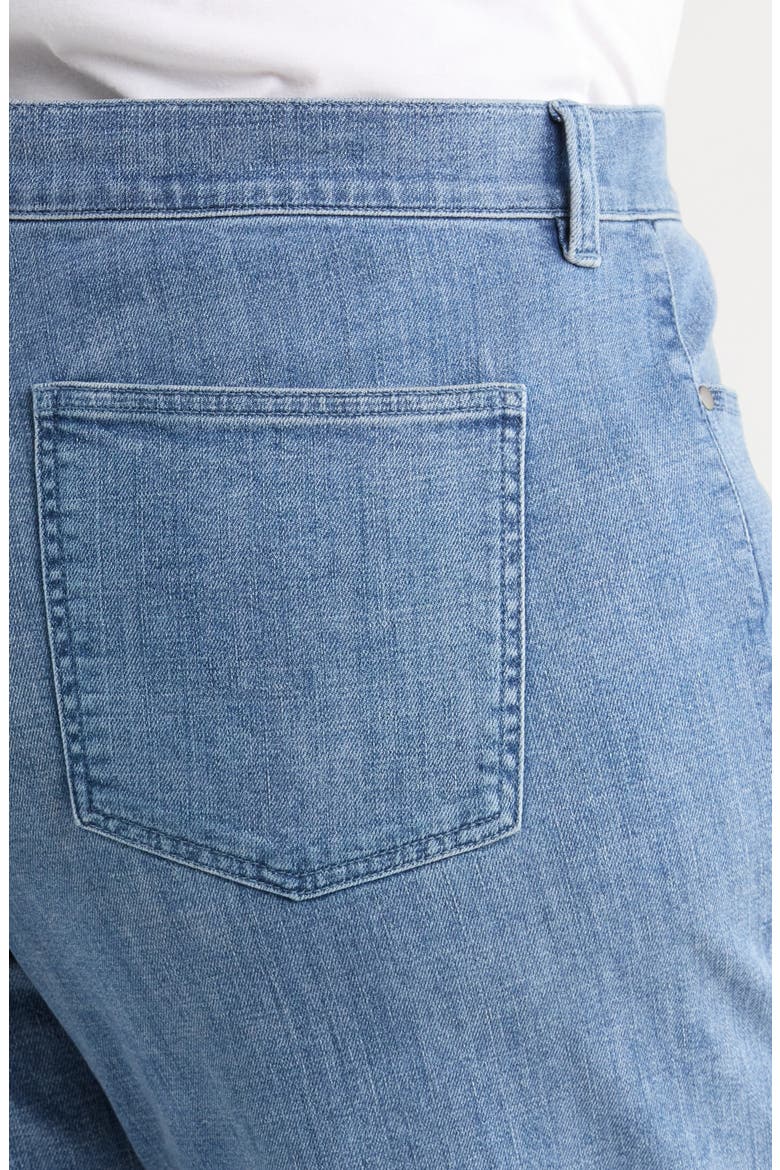 High Waist Ankle Straight Leg Jeans, Alternate, color, CLASSIC INDIGO