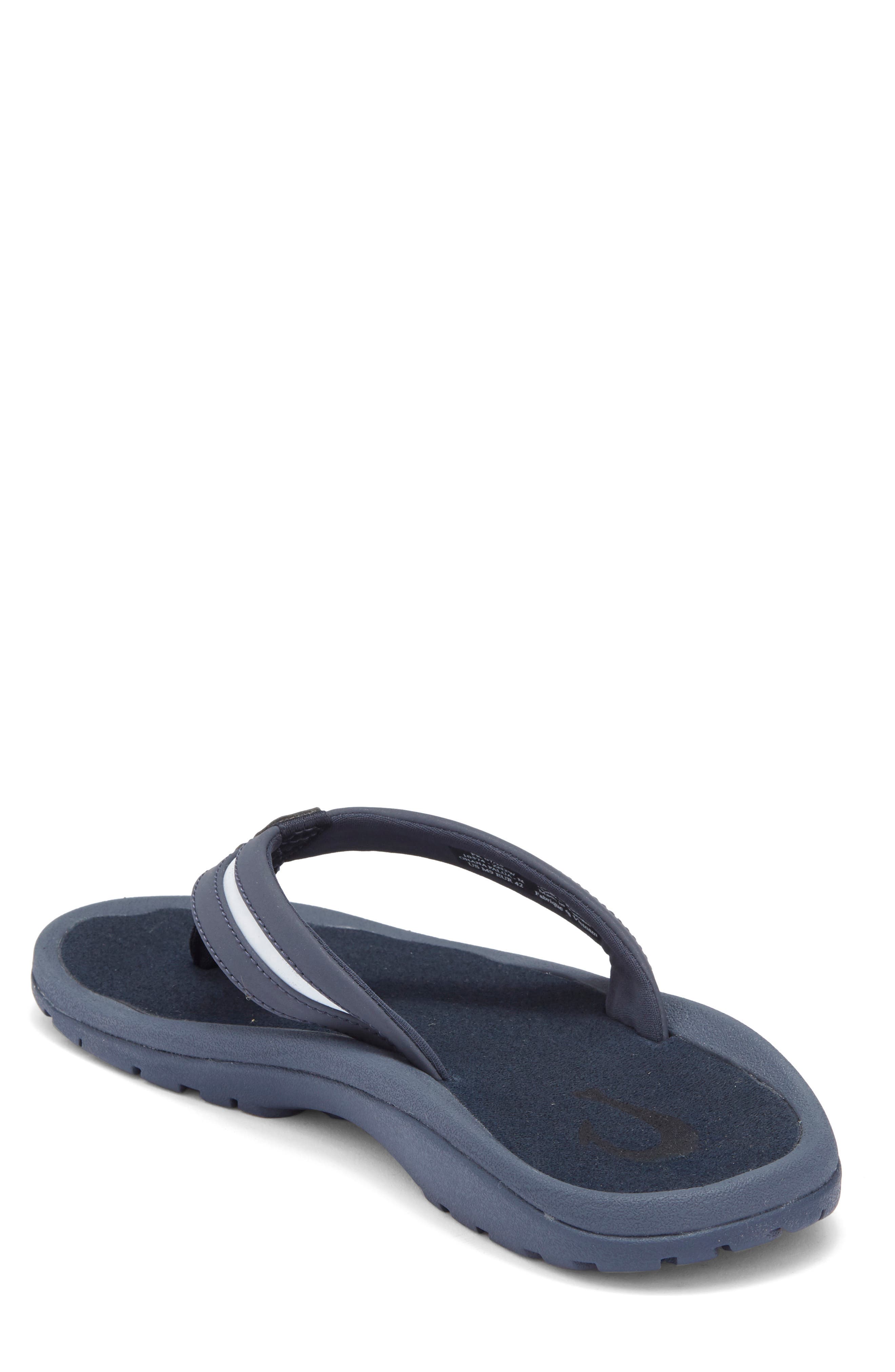 Ohana Plua Flip Flop, Alternate, color, MOOD INDIGO / PALE OCEAN