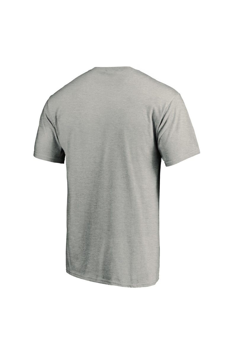 FANATICS Men's Fanatics Branded Heathered Gray Chicago White Sox Official Logo T-Shirt, Alternate, color,