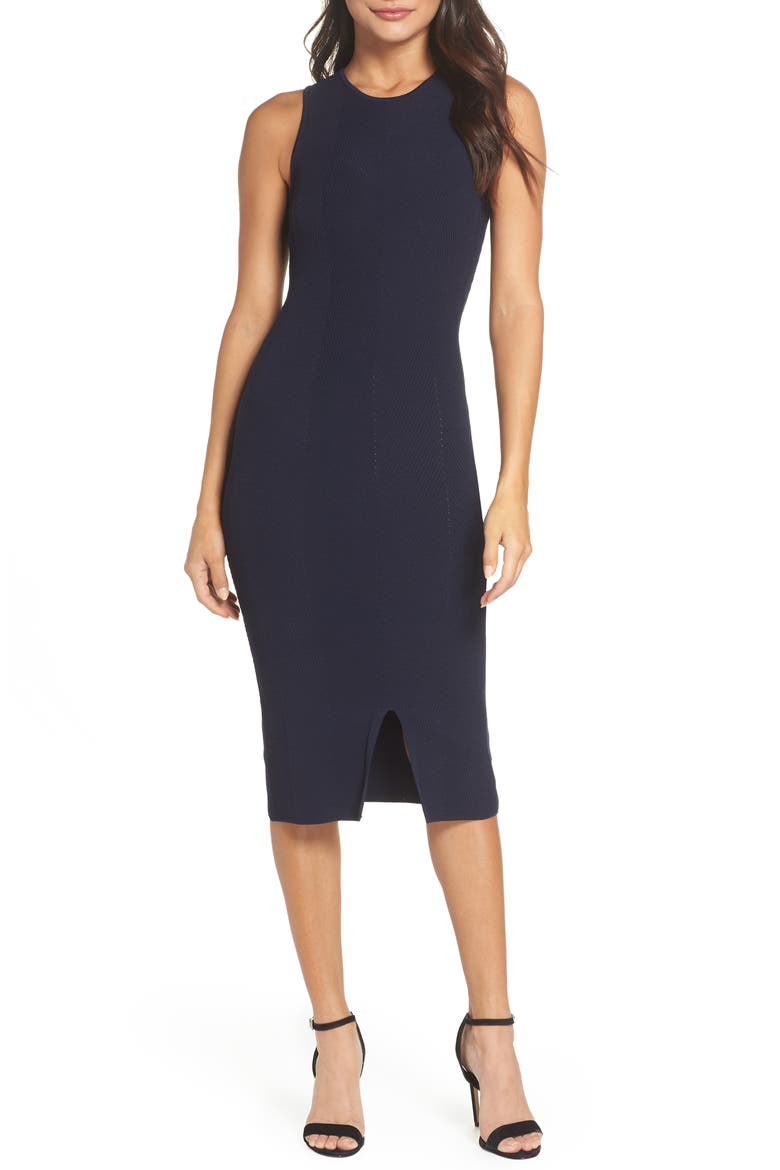 She's a Classic Sweater Dress, Main, color, NAVY