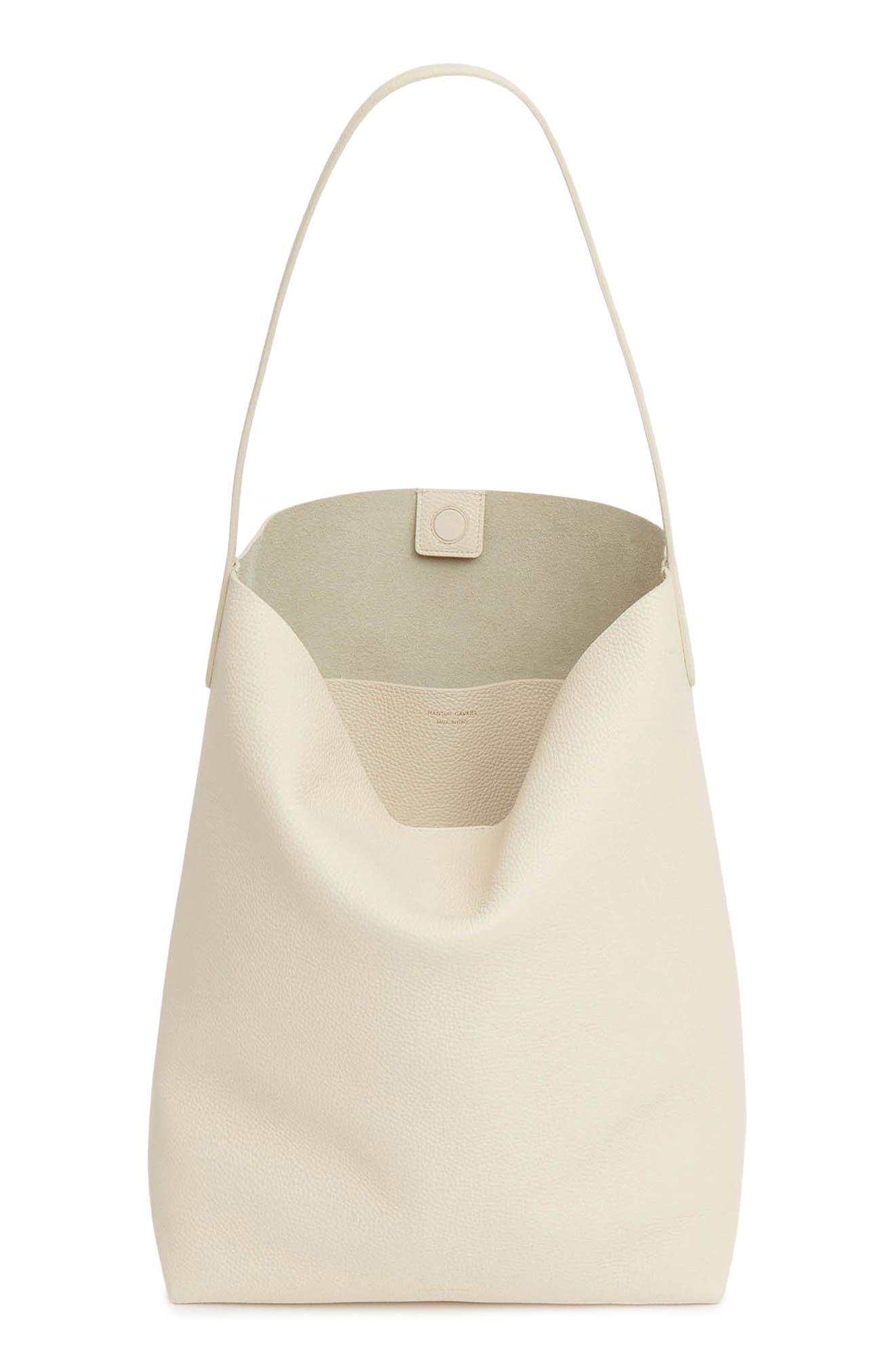 Maxi Everyday Cabas Leather Tote, Alternate, color, JASMINE