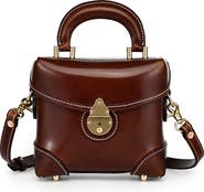 OLD TREND Azalea Genuine Leather Vintage Box Crossbody
