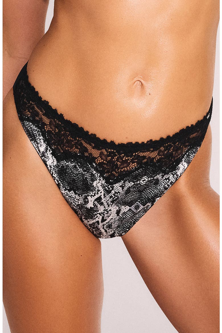 Satin Secrets Cheeky Panty, Main, color, WHITE WINE NIOR VIPOR PRINT