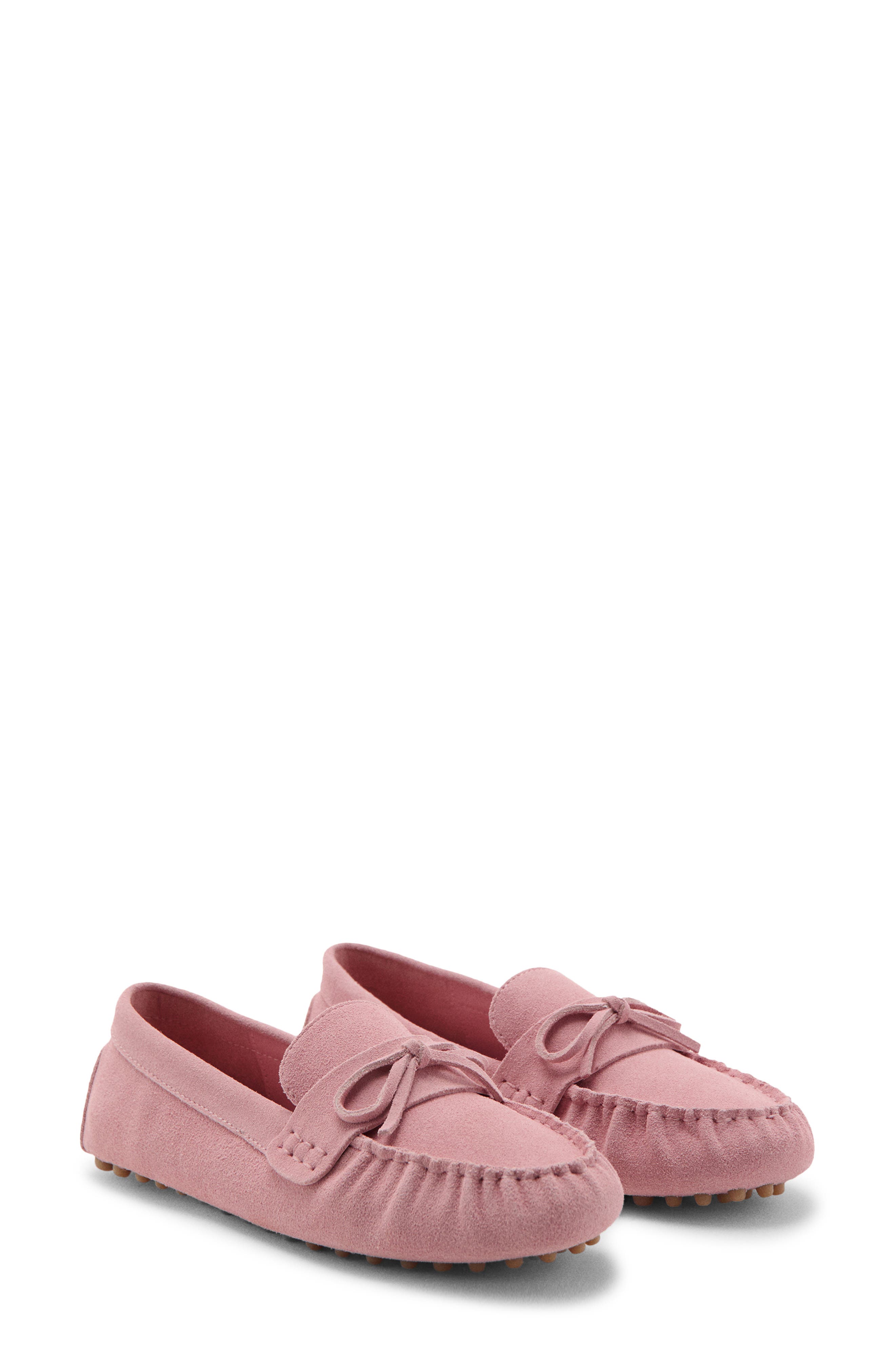 MANGO Moc Toe Loafer, Main, color, Pink