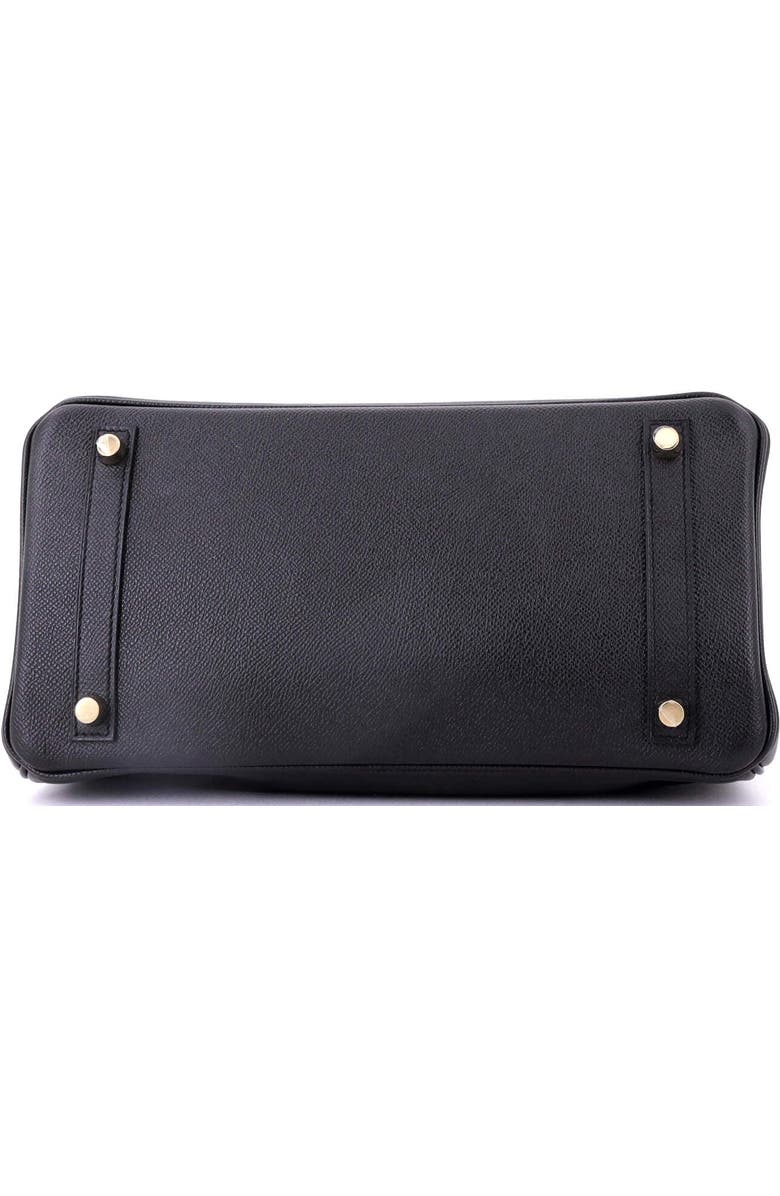 Pre-Owned Hermes Birkin Handbag Black Epsom with Gold Hardware 30, Alternate, color, Noir