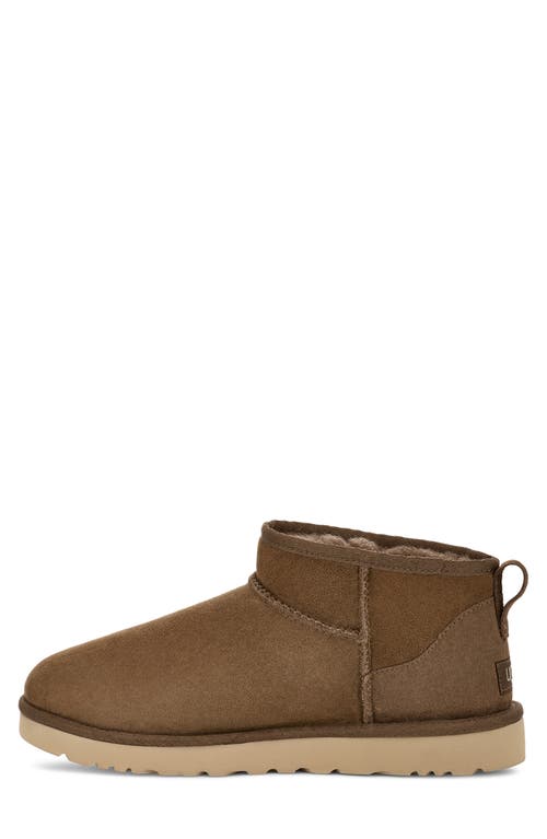 Ugg Classic Ultra Mini Hickory Boot In Brown