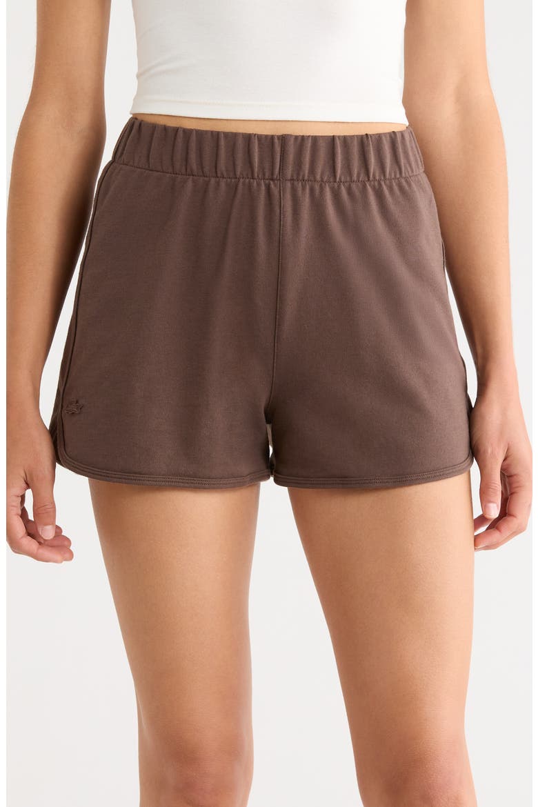 Loungewear Sleep Shorts, Main, color, GRUME