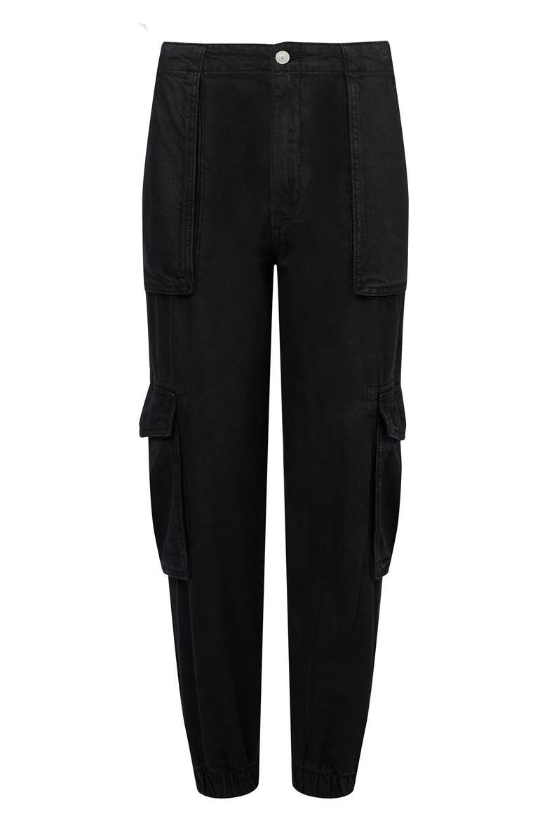 Frieda Denim Crop Pants, Alternate, color, WASHED BLACK