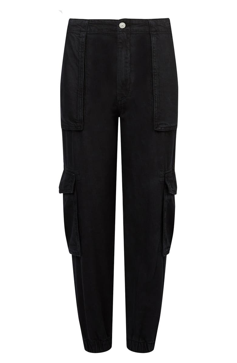 AllSaints Frieda Denim Crop Pants, Alternate, color, 
