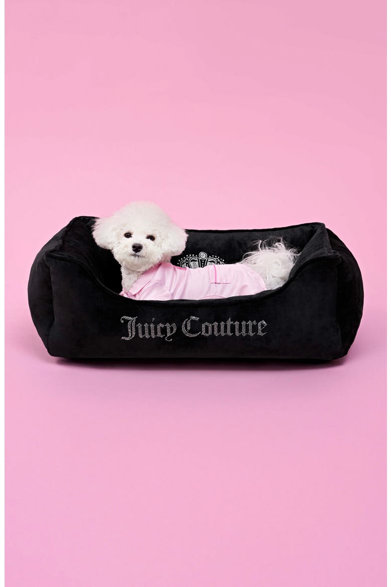 Satin Pajama Dog Tracksuit, Alternate, color, PINK
