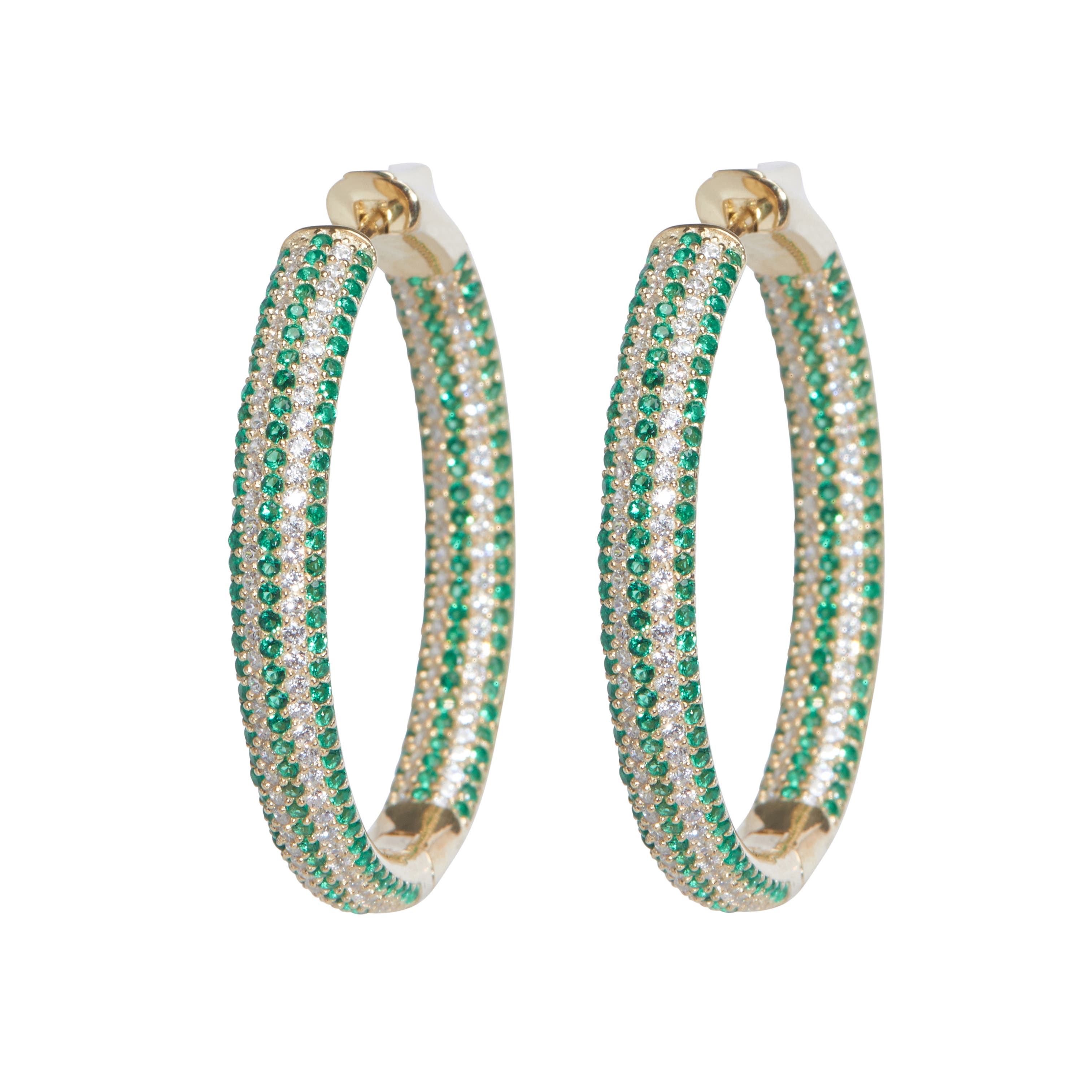 selected Green Stripe/Gold