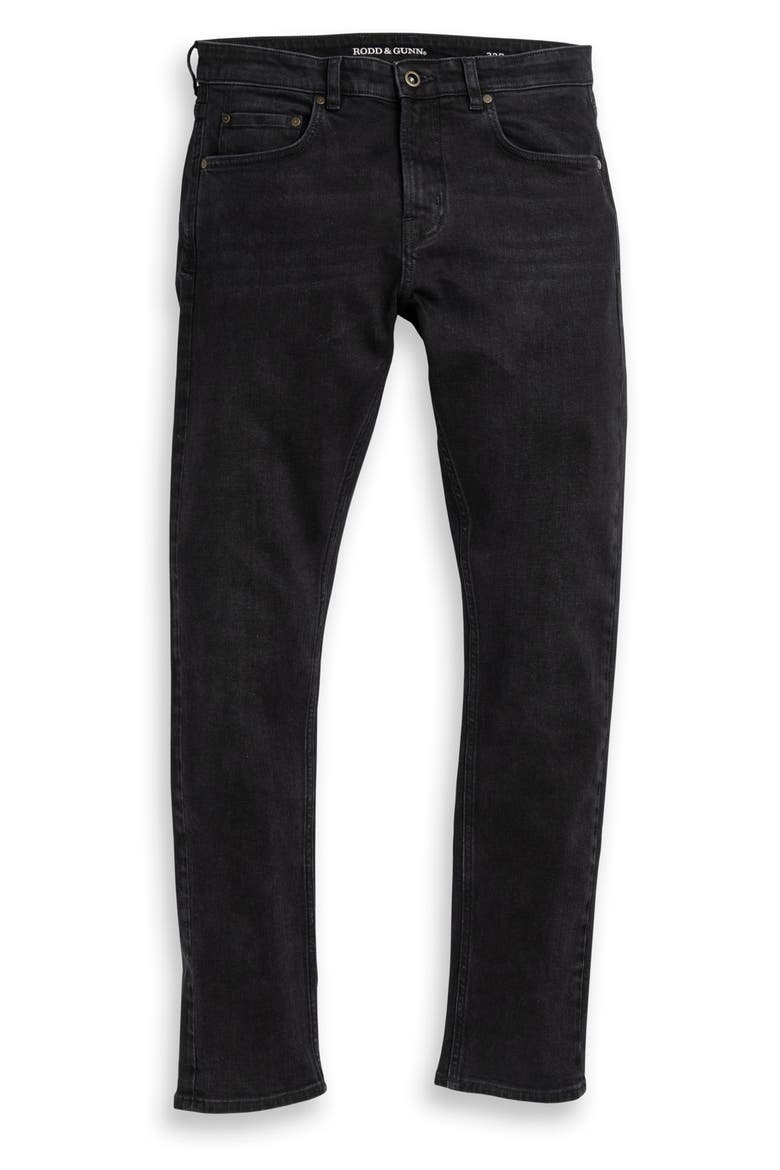 Hira Straight Leg Jeans, Alternate, color, COAL