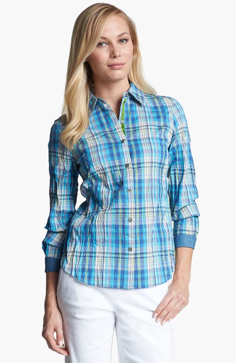 Nexx Madras Plaid Shirt, Main, color, 