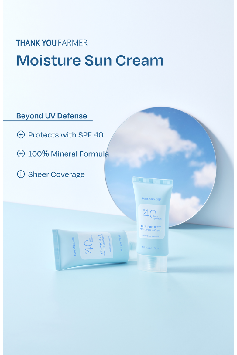 Sun Project Moisture Sun Cream, Alternate, color, White