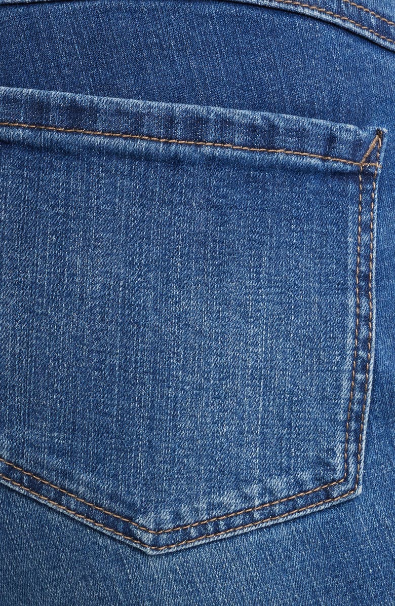 Wit & Wisdom Round Up High Waist Ankle Boyfriend Jeans, Alternate, color, Blue