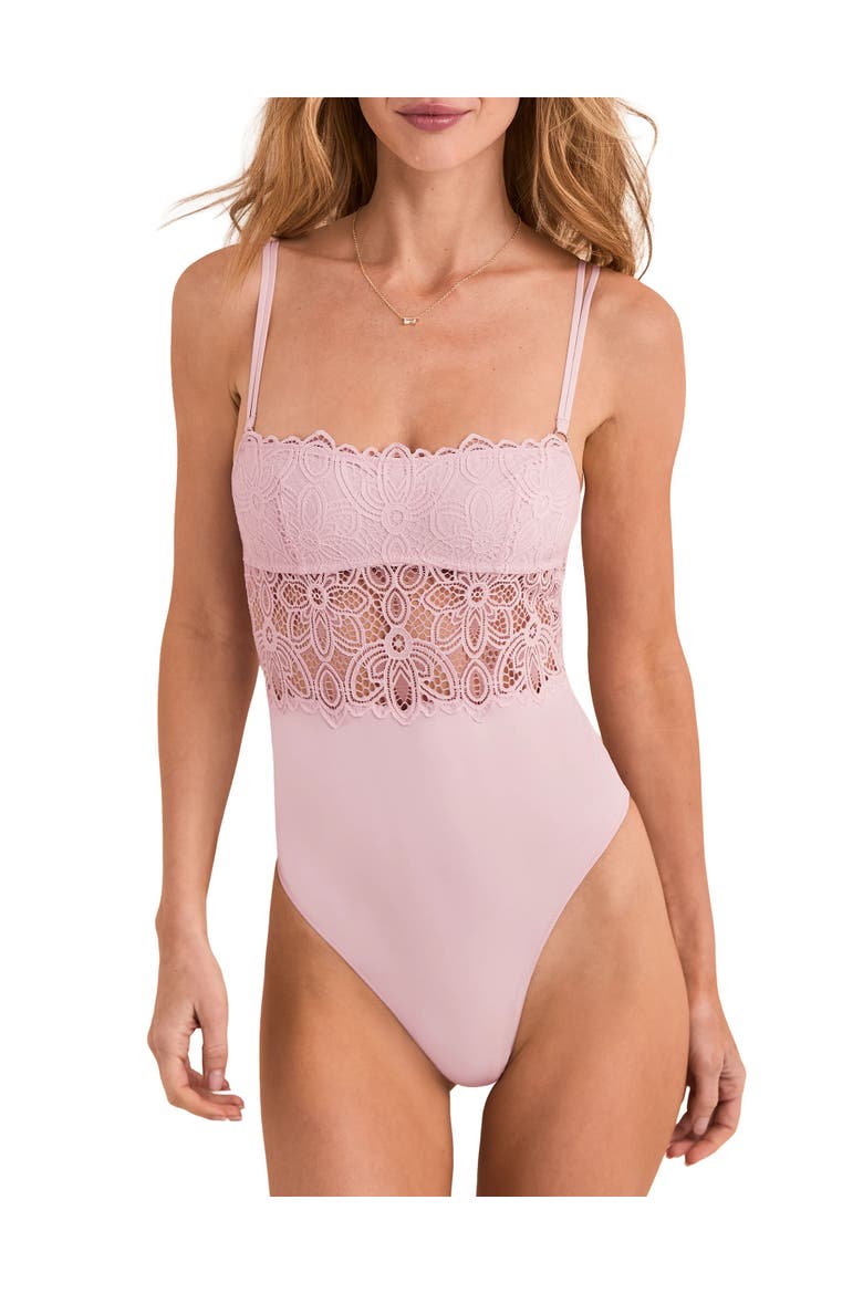Summer Bodysuit Lingerie, Main, color, Light pink