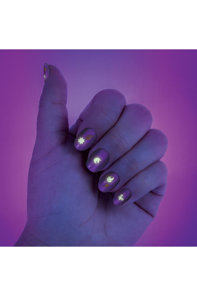 Star Stables Fountain Nail Spa, Design Unicorn Manicures, Alternate, color, Multicolored