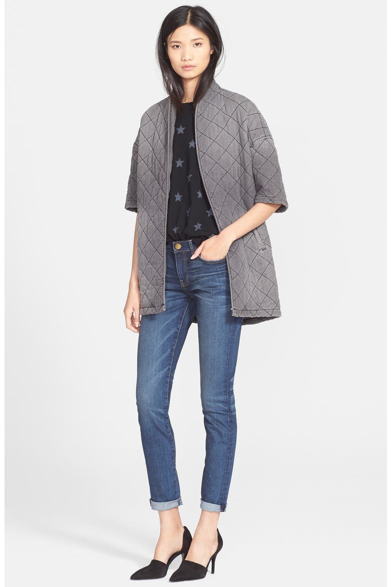 'The Rolled' Skinny Jeans, Alternate, color, TOWNIE