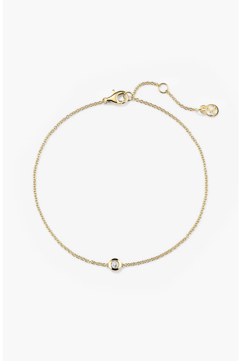 Solo Diamond Bracelet, Alternate, color, 10K Yellow Gold