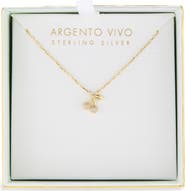 ARGENTO VIVO Pav Cherry Pendant Necklace