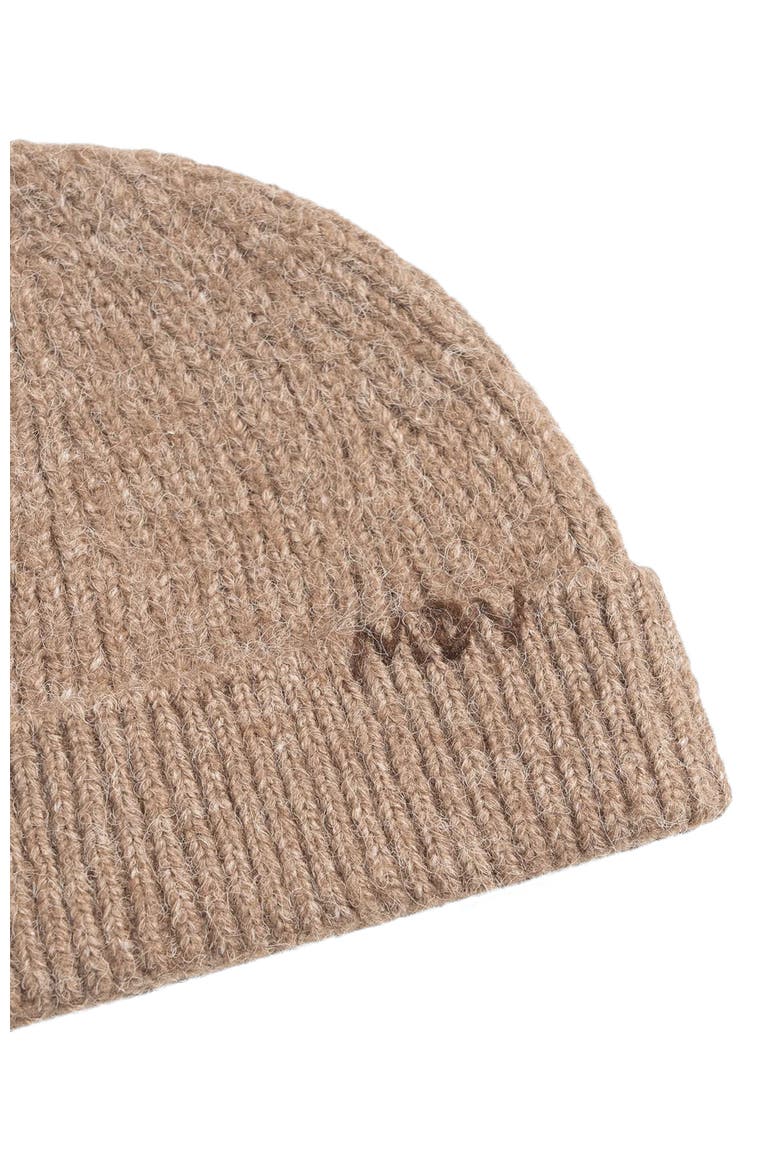 Solan MDV Handstitched Wool Knit Beanie, Alternate, color, Beige