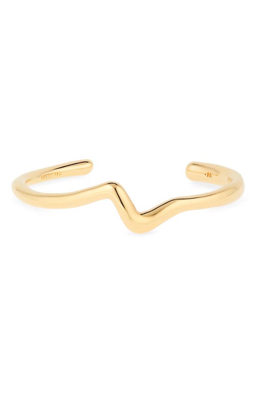 Missoma Molten Wave Cuff Bracelet in Gold  product