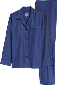 Majestic International Herringbone Cotton Pajamas